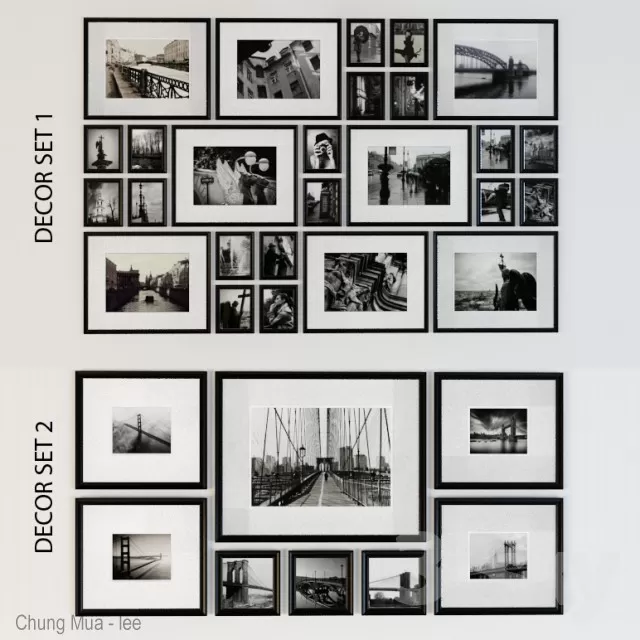 3DSKYFREE – DECOR - FRAME 3DS MAX MODELS