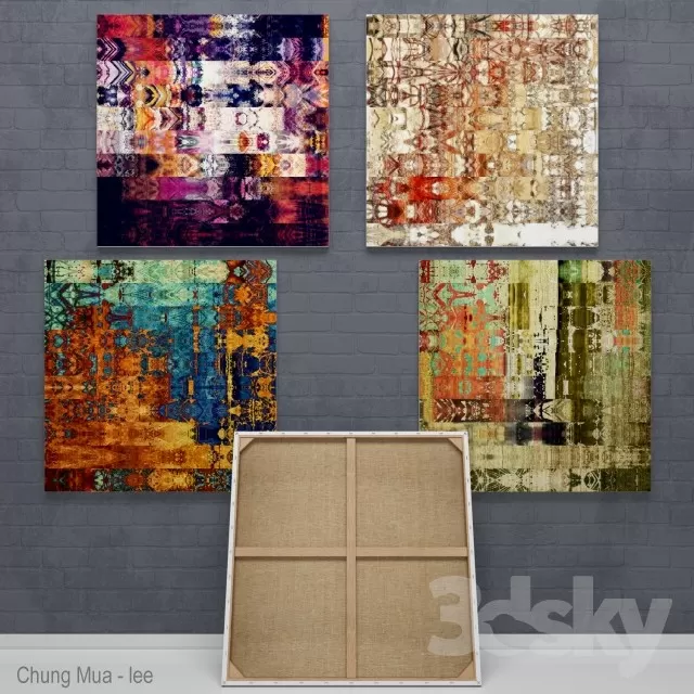 3DSKYFREE – DECOR - FRAME 3DS MAX MODELS