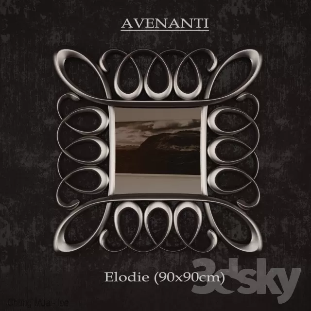 3DSKYFREE – DECOR - FRAME 3DS MAX MODELS