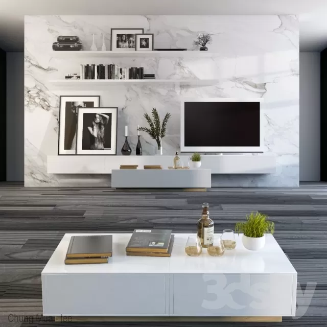 3DSKYFREE – DECOR - FRAME 3DS MAX MODELS