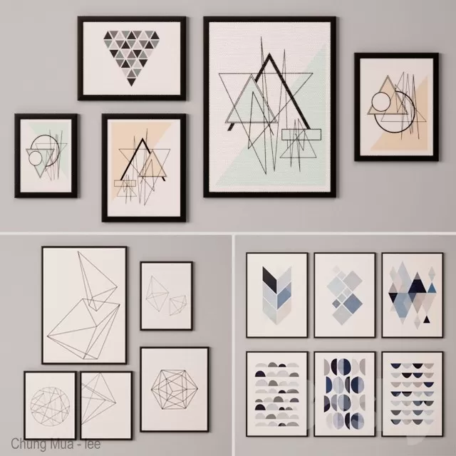 3DSKYFREE – DECOR - FRAME 3DS MAX MODELS