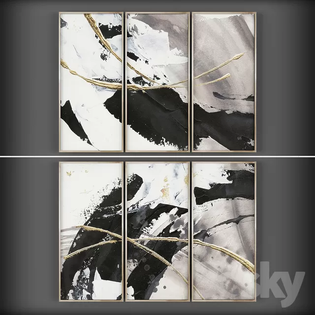 3DSKYFREE – DECOR - FRAME 3DS MAX MODELS