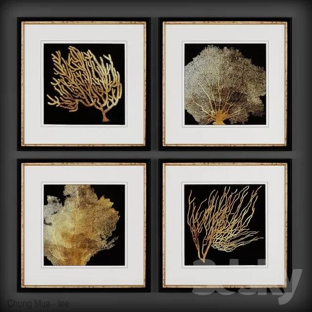 3DSKYFREE – DECOR - FRAME 3DS MAX MODELS