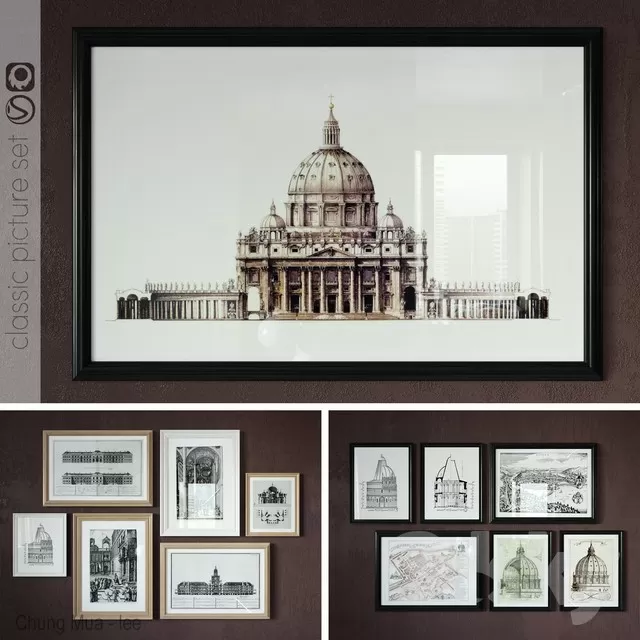 DECOR - FRAME 3D MODELS