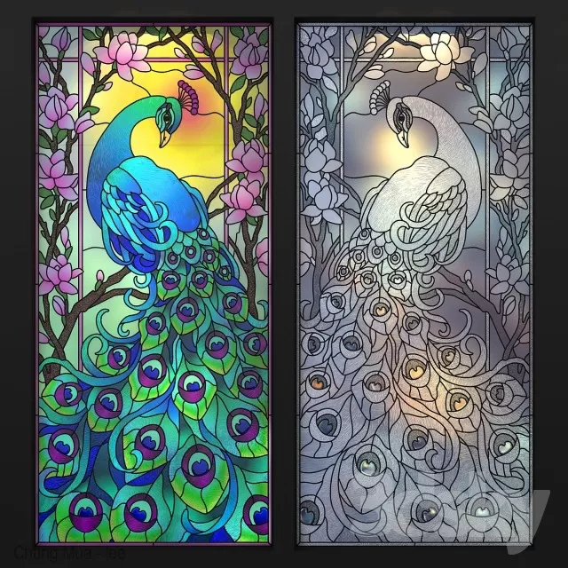 3DSKYFREE – DECOR - FRAME - GLASS 3DS MAX MODELS