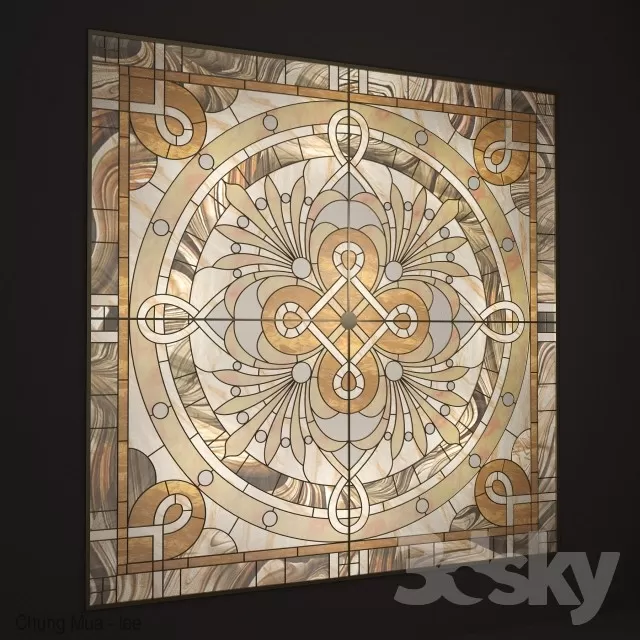 3DSKYFREE – DECOR - FRAME - GLASS 3DS MAX MODELS