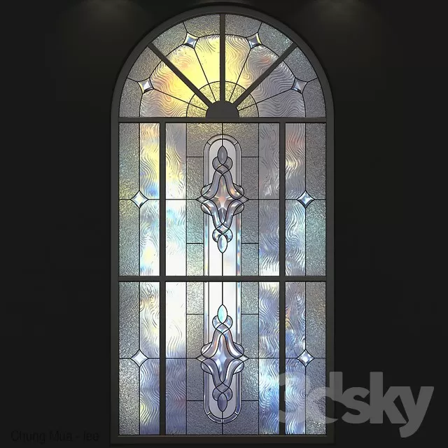 3DSKYFREE – DECOR - FRAME - GLASS 3DS MAX MODELS
