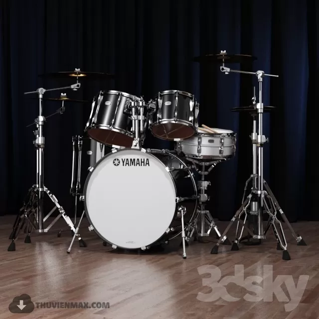 3DSKYFREE – DECOR - INSTRUMENT 3DS MAX MODELS