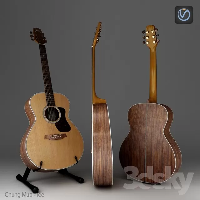 3DSKYFREE – DECOR - INSTRUMENT 3DS MAX MODELS