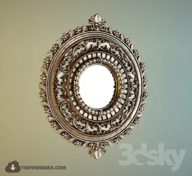 3DSKYFREE – DECOR - MIRROR 3DS MAX MODELS