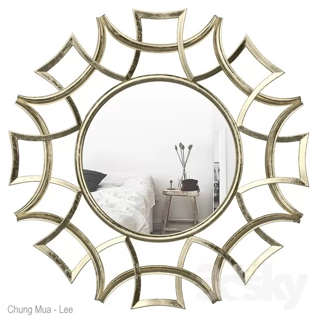 3DSKYFREE – DECOR - MIRROR 3DS MAX MODELS