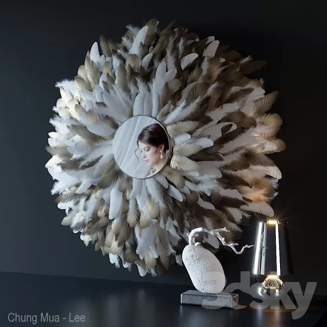 3DSKYFREE – DECOR - MIRROR 3DS MAX MODELS