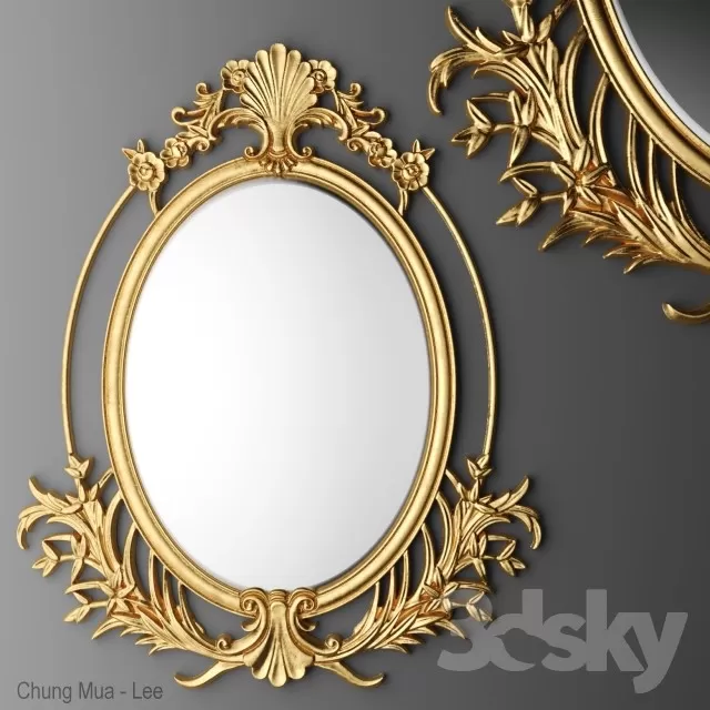 3DSKYFREE – DECOR - MIRROR 3DS MAX MODELS