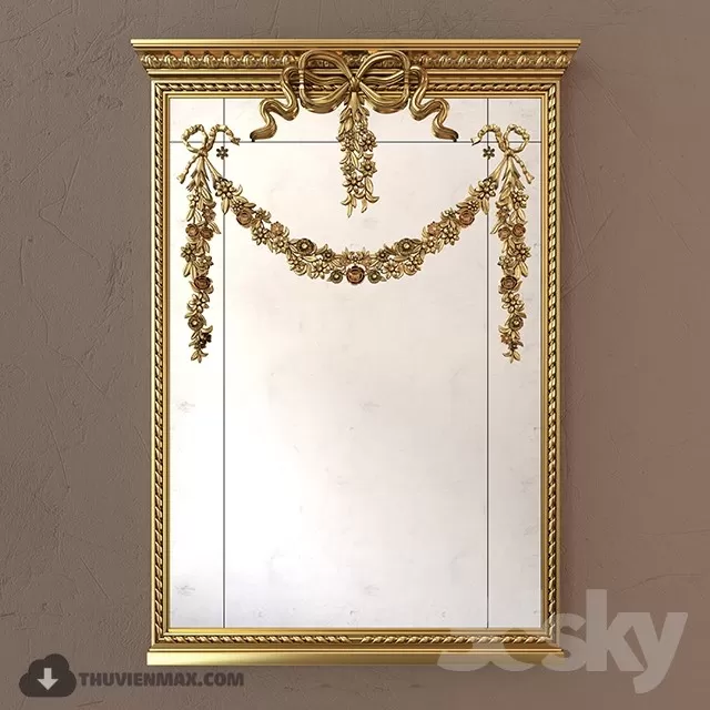 3DSKYFREE – DECOR - MIRROR 3DS MAX MODELS