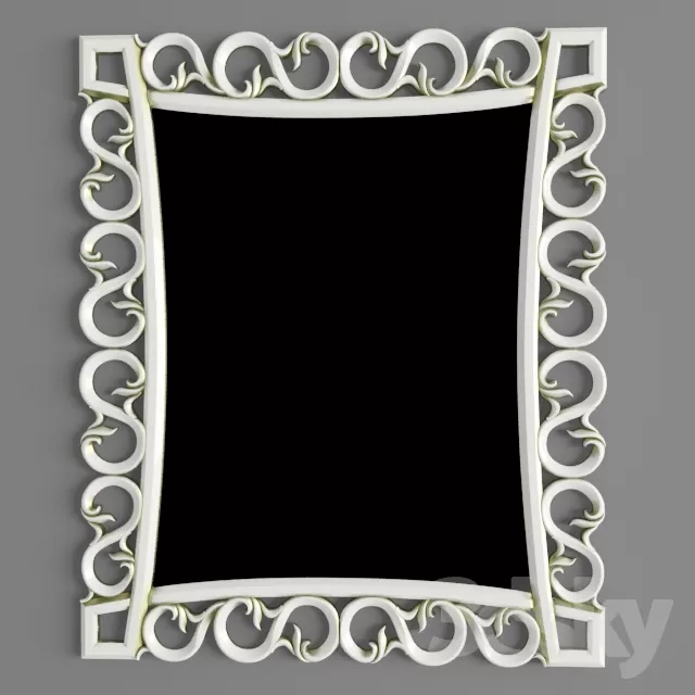 3DSKYFREE – DECOR - MIRROR 3DS MAX MODELS