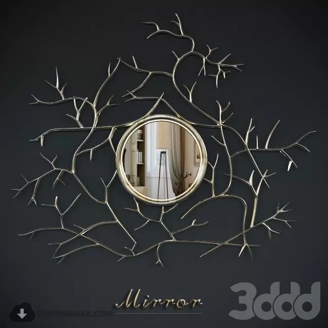 3DSKYFREE – DECOR - MIRROR 3DS MAX MODELS