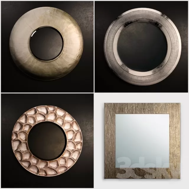 3DSKYFREE – DECOR - MIRROR 3DS MAX MODELS