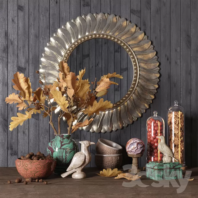 3DSKYFREE – DECOR - MIRROR 3DS MAX MODELS