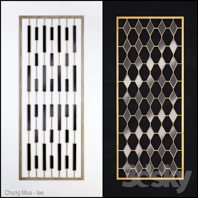 3DSKYFREE – DECOR - PARTITION 3DS MAX MODELS