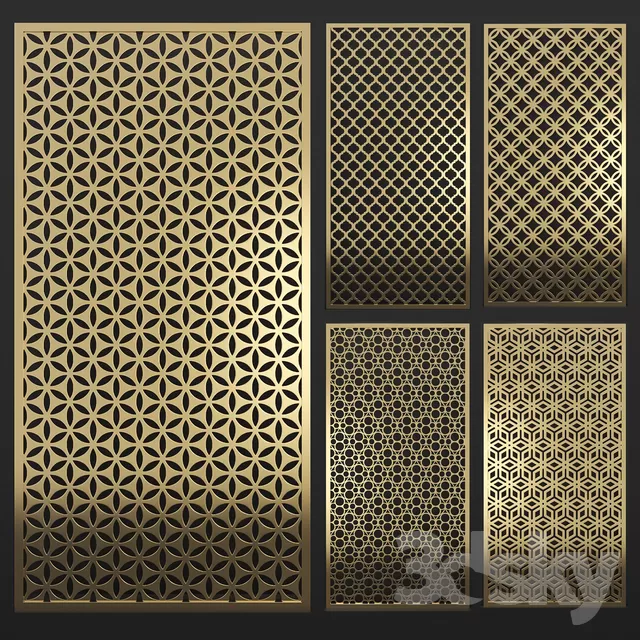 DECOR HELPER – DECOR – PARTITION 3D MODELS – 6