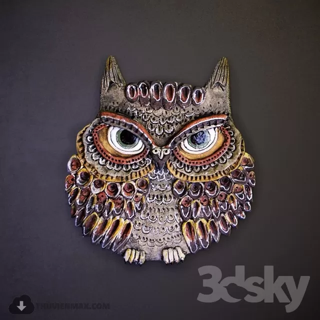 3DSKYFREE – DECOR - SCULPTURE 3DS MAX MODELS