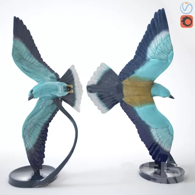 3DSKYFREE – DECOR - SCULPTURE 3DS MAX MODELS