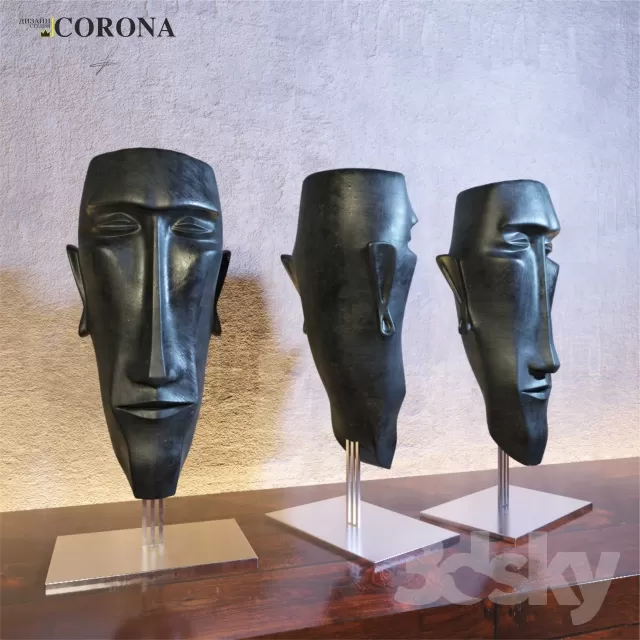 3DSKYFREE – DECOR - SCULPTURE 3DS MAX MODELS