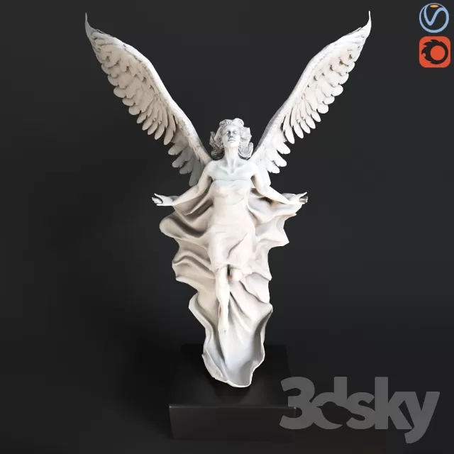 3DSKYFREE – DECOR - SCULPTURE 3DS MAX MODELS