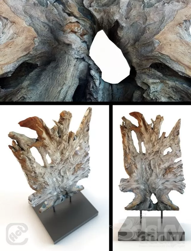3DSKYFREE – DECOR - SCULPTURE 3DS MAX MODELS