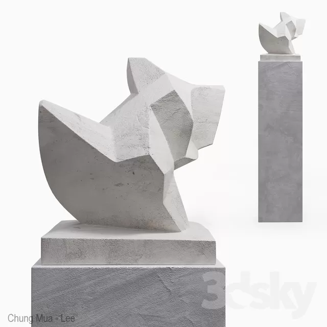 3DSKYFREE – DECOR - SCULPTURE 3DS MAX MODELS