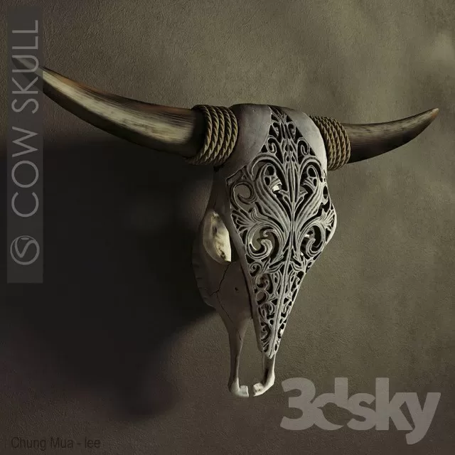 3DSKYFREE – DECOR - SCULPTURE 3DS MAX MODELS