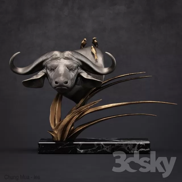 3DSKYFREE – DECOR - SCULPTURE 3DS MAX MODELS