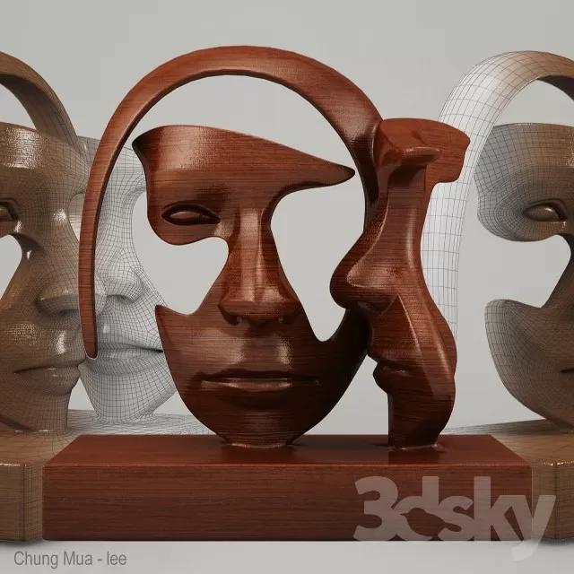 3DSKYFREE – DECOR - SCULPTURE 3DS MAX MODELS