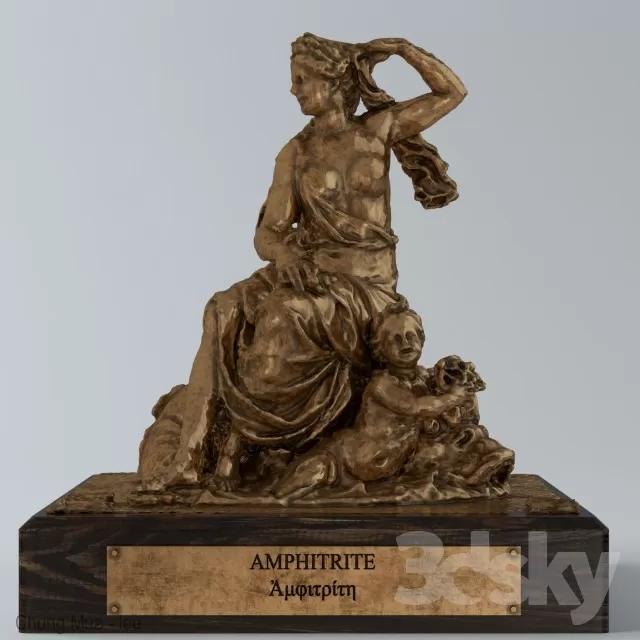 3DSKYFREE – DECOR - SCULPTURE 3DS MAX MODELS