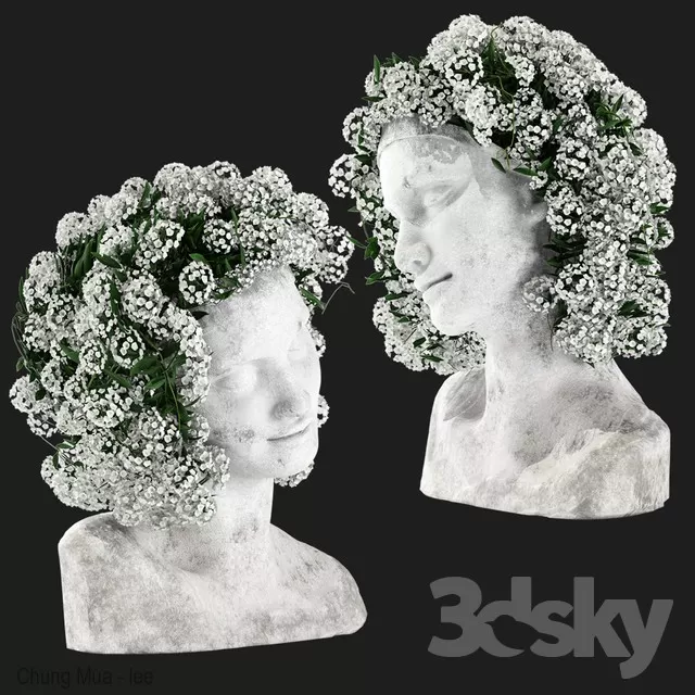 3DSKYFREE – DECOR - SCULPTURE 3DS MAX MODELS