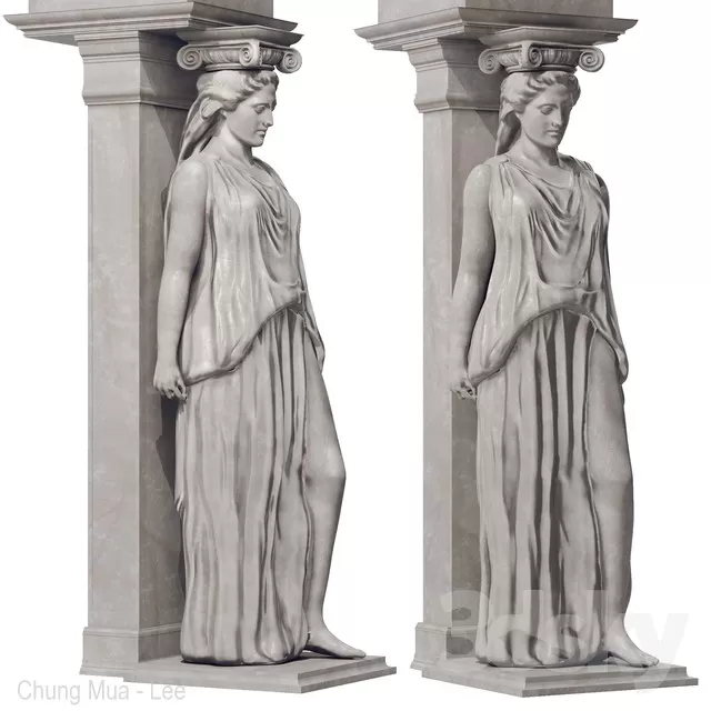 3DSKYFREE – DECOR - SCULPTURE 3DS MAX MODELS