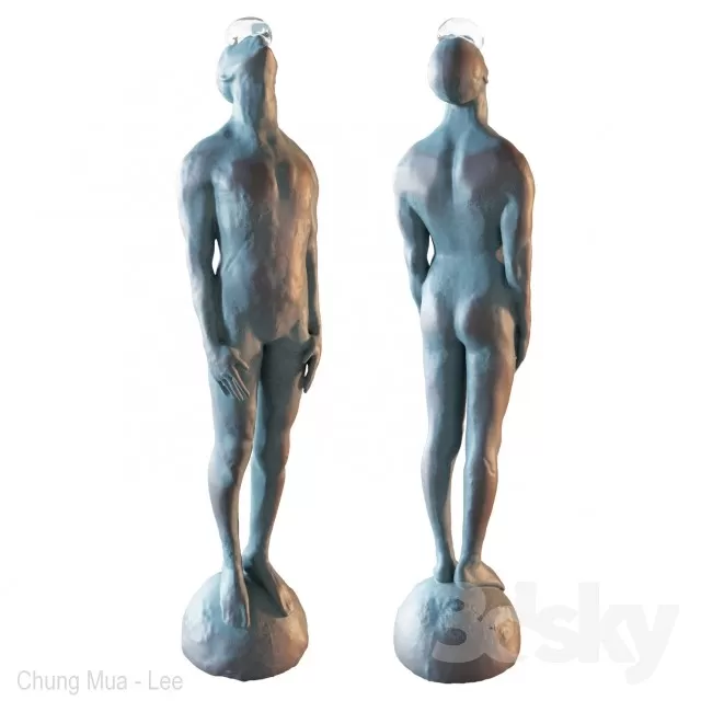 3DSKYFREE – DECOR - SCULPTURE 3DS MAX MODELS