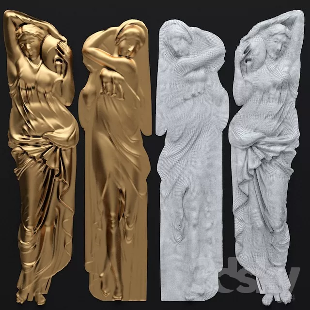 3DSKYFREE – DECOR - SCULPTURE 3DS MAX MODELS