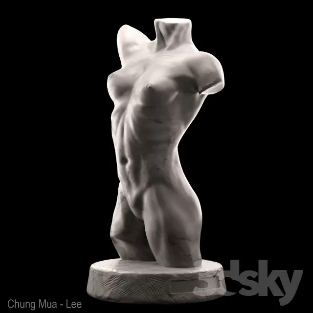 3DSKYFREE – DECOR - SCULPTURE 3DS MAX MODELS