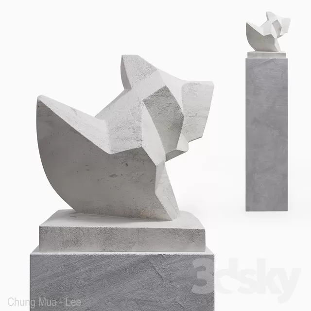 3DSKYFREE – DECOR - SCULPTURE 3DS MAX MODELS