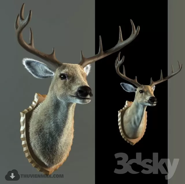 3DSKYFREE – DECOR - SCULPTURE 3DS MAX MODELS