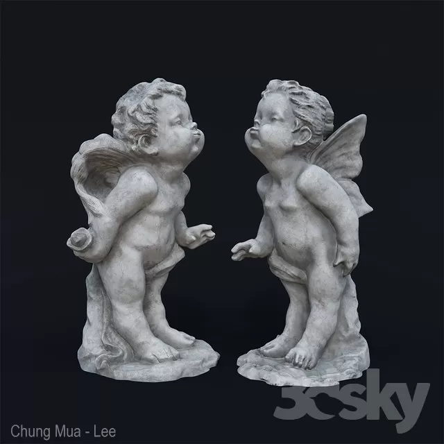 3DSKYFREE – DECOR - SCULPTURE 3DS MAX MODELS