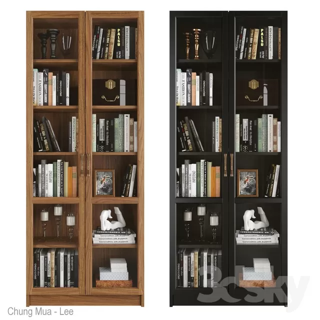 3DSKYFREE – DECOR - SHELVES 3DS MAX MODELS