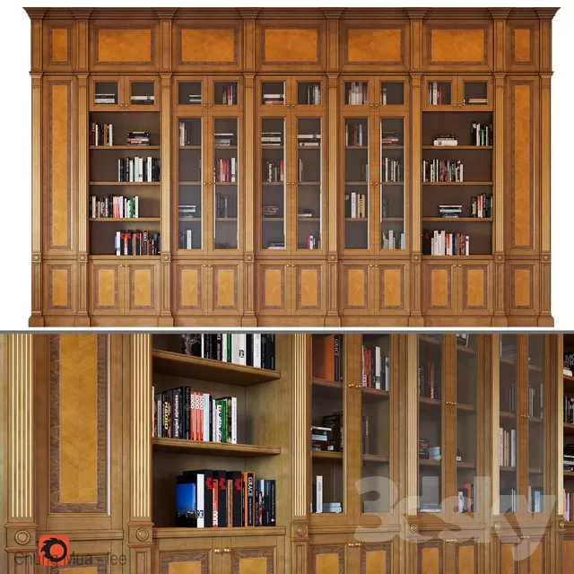 3DSKYFREE – DECOR - SHELVES 3DS MAX MODELS