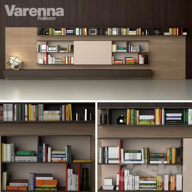 3DSKYFREE – DECOR - SHELVES 3DS MAX MODELS