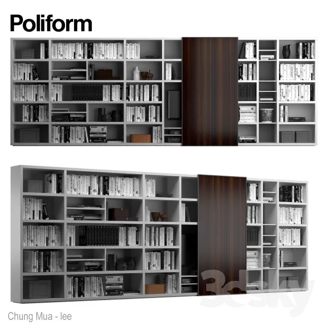 3DSKYFREE – DECOR - SHELVES 3DS MAX MODELS