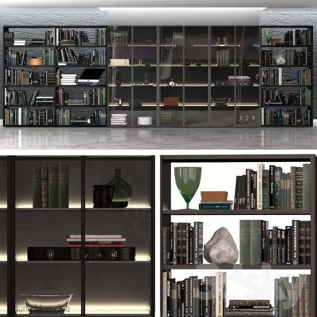 3DSKYFREE – DECOR - SHELVES 3DS MAX MODELS