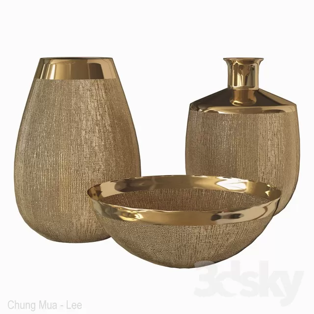 3DSKYFREE – DECOR - VASE 3DS MAX MODELS