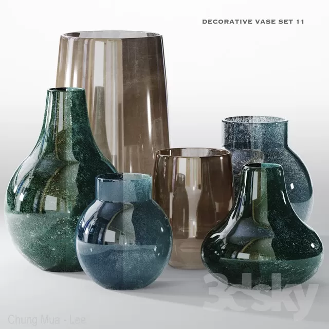 3DSKYFREE – DECOR - VASE 3DS MAX MODELS