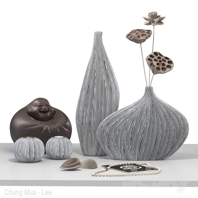 3DSKYFREE – DECOR - VASE 3DS MAX MODELS